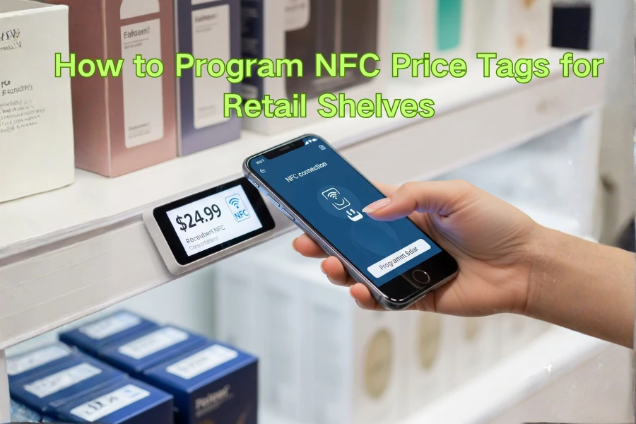 Kako programirati NFC cjenike za maloprodajne police